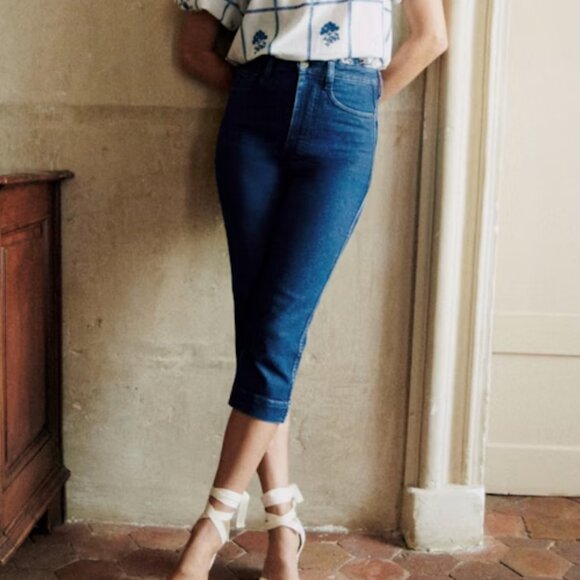 Sezane Capri Jeans - Picture 1 of 1